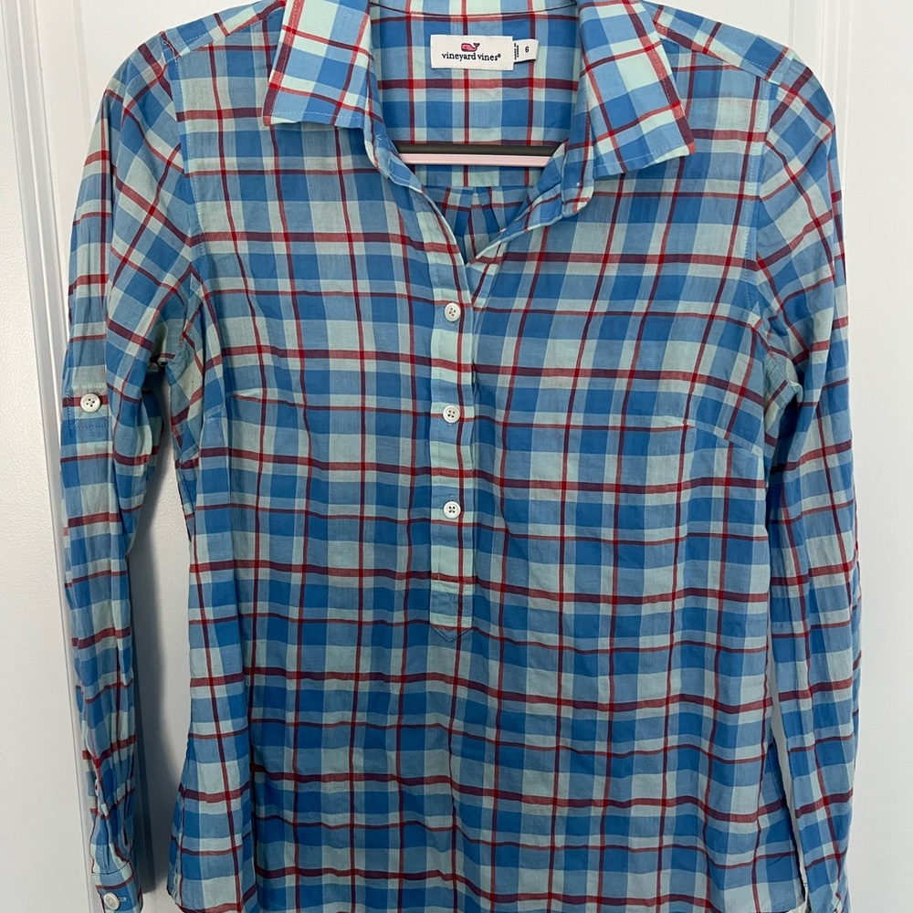 Vineyard Vines Multicolor Popover Shirt